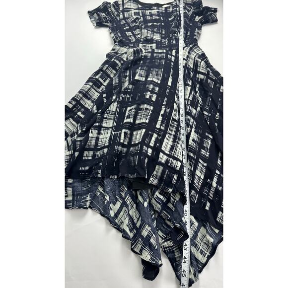 Corey Lynn Calter NWOT Size 4 Small Painted Plaid Dress Anthropologie BEAUTIFUL - Picture 11 of 12